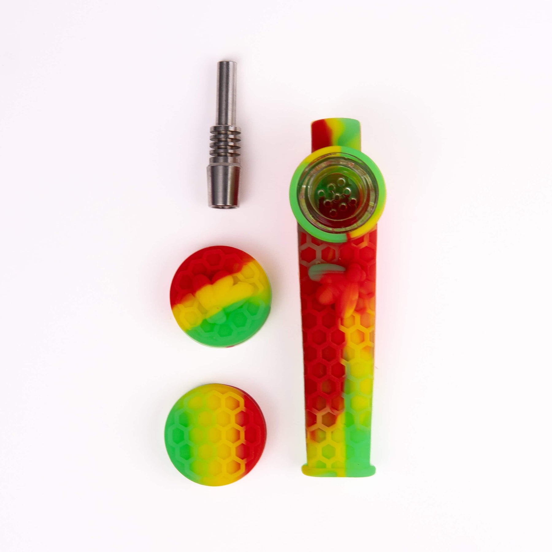 honeycomb silicone nectar collector