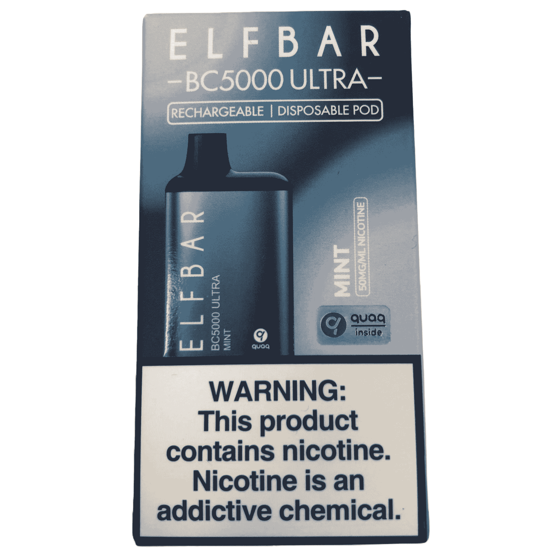 Elf Bar Mint Nicotine Disposable