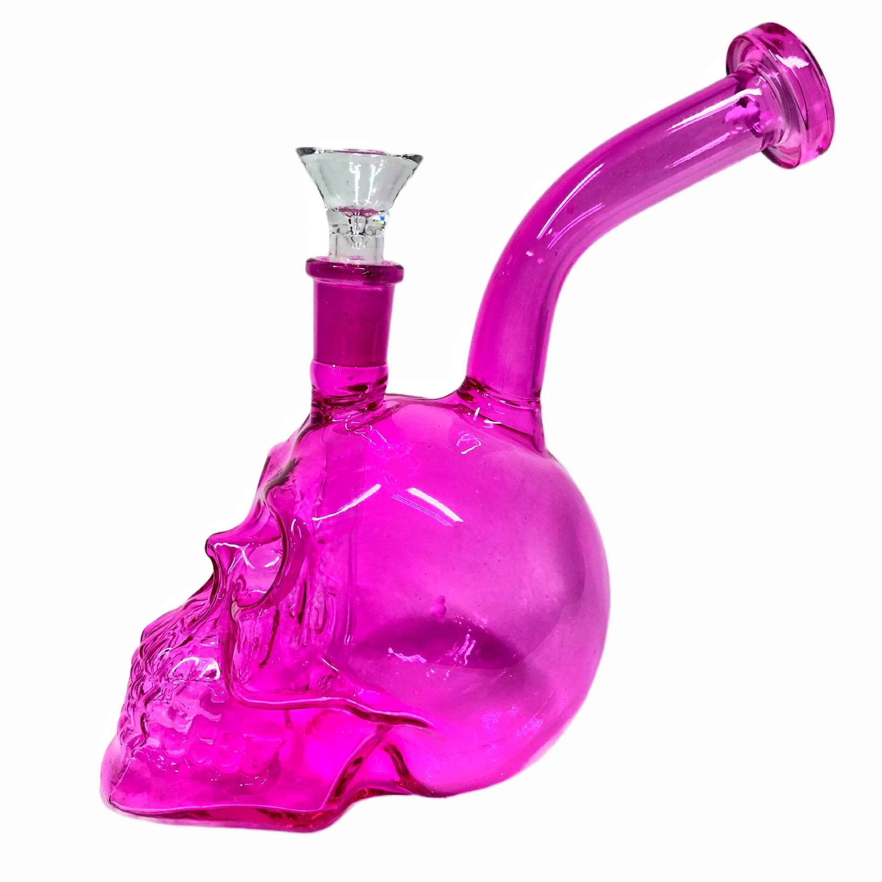 Glass Skull Bong