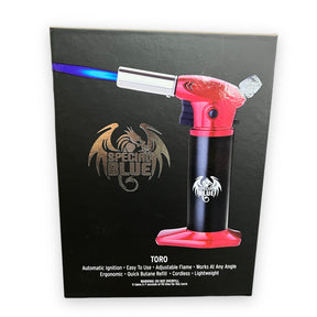 Special Blue Torch Lighter Red Box