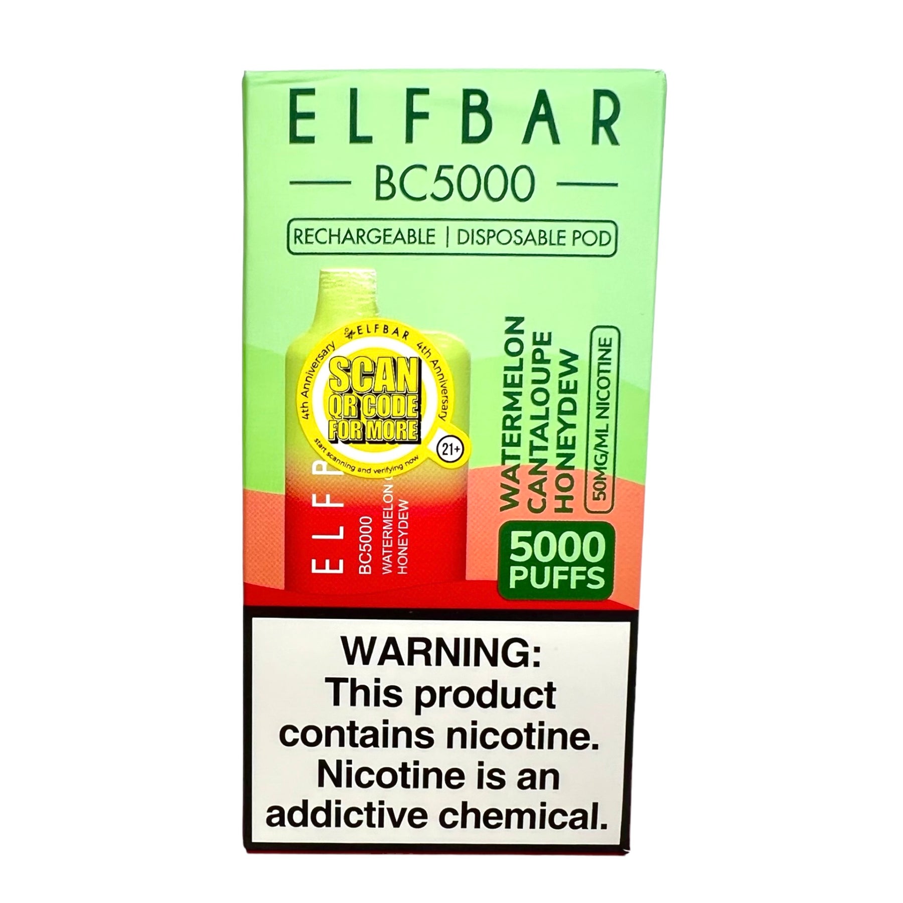 Watermelon Cantaloupe Honeydew BC5000 Elf Bar