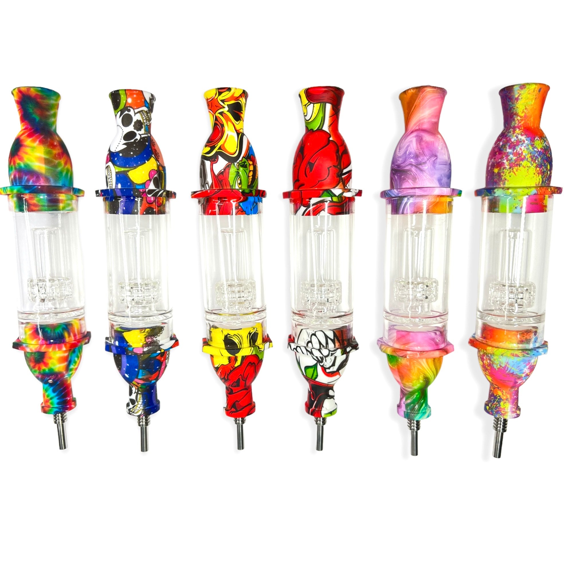 Percolator Silicone Nectar Collector Hand Pipe