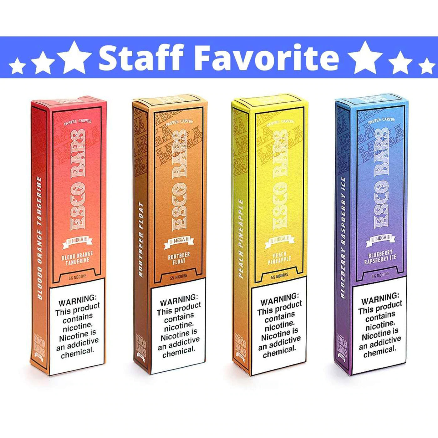 Esco Bars Mega Flavors