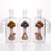 ash catchers with mushroom designs