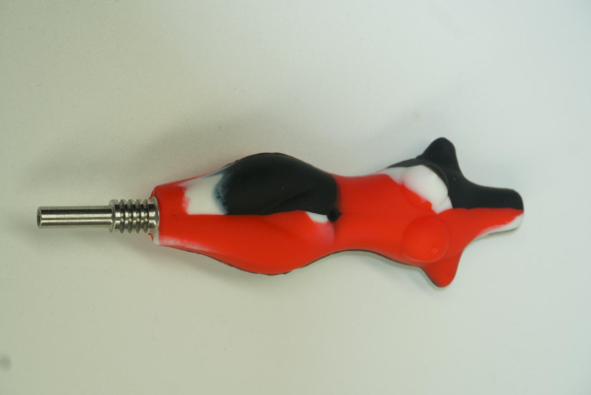 Naked Woman Nectar Collector With Titanium Tip