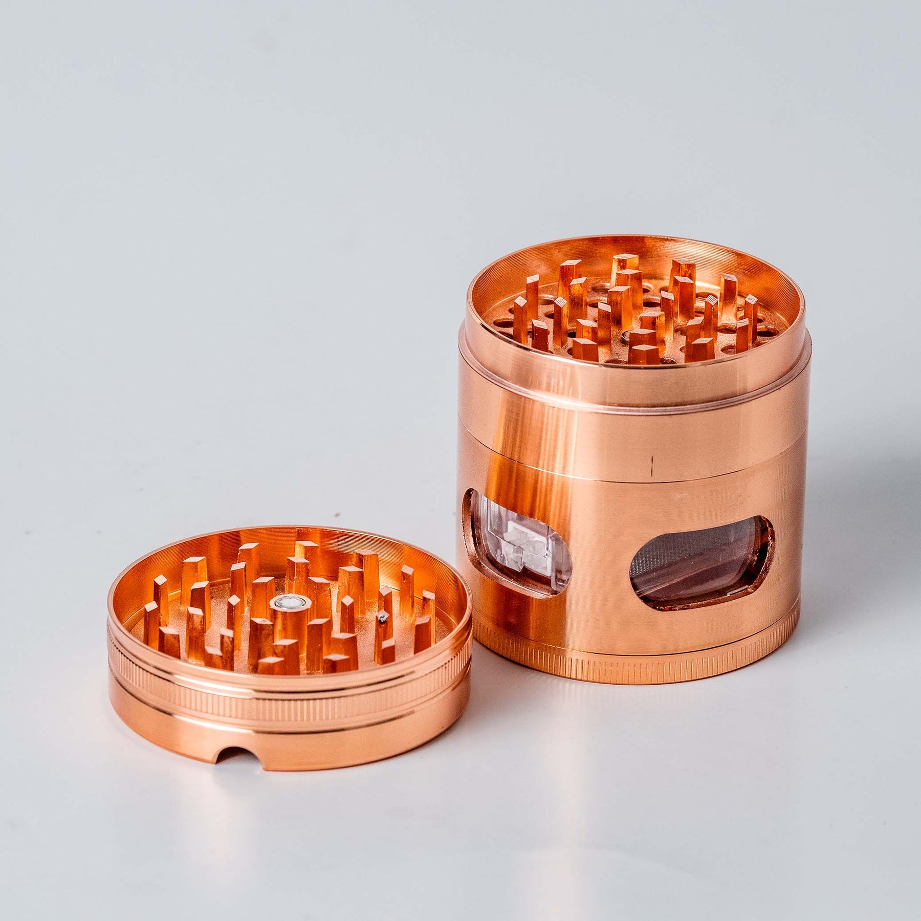 63MM Mirage Grinder in Rose Gold Color with 4 Pieces