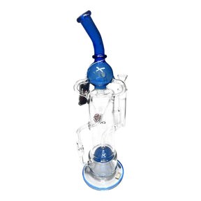 Chill Glass Bong Blue Color