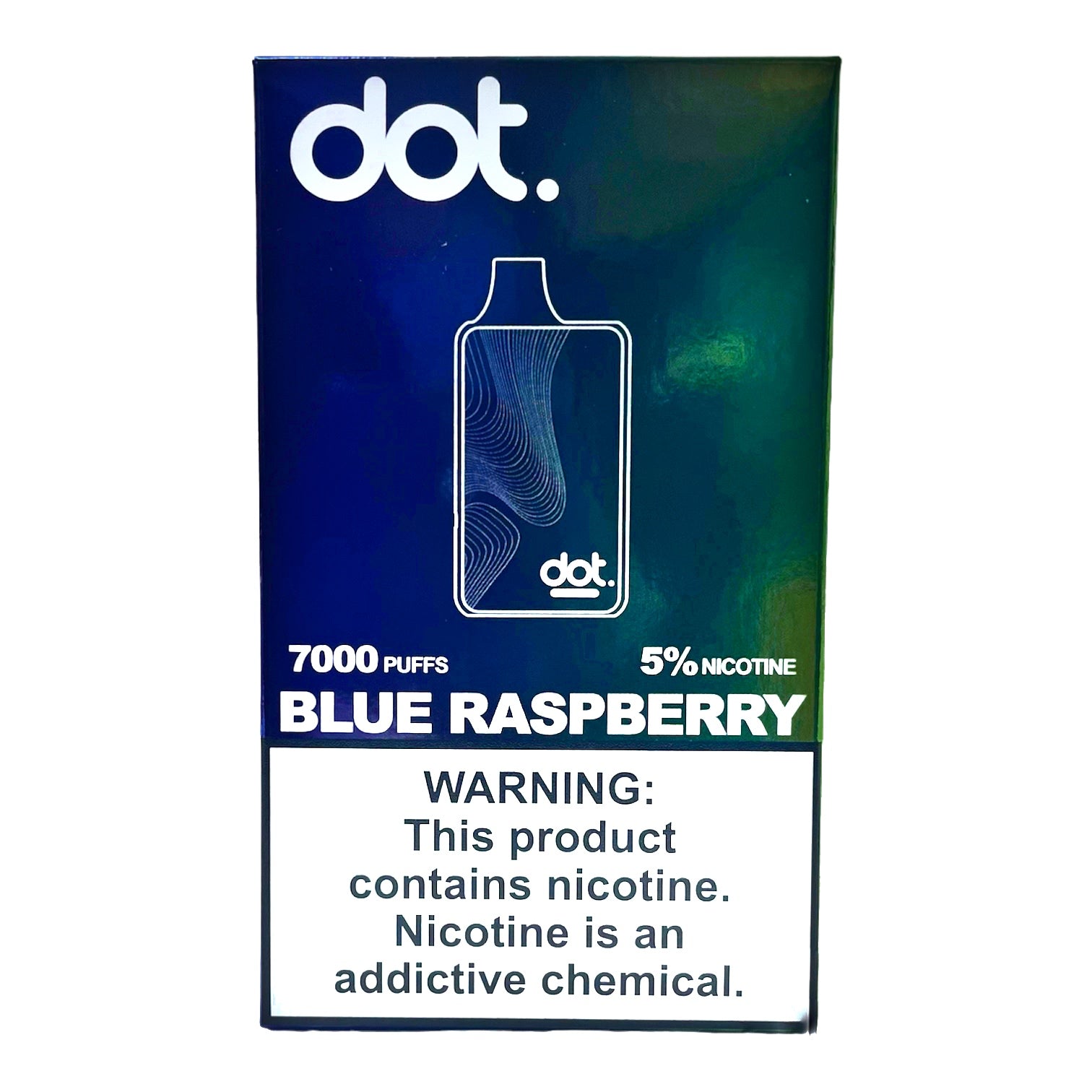 Dot Blue Raspberry Flavor