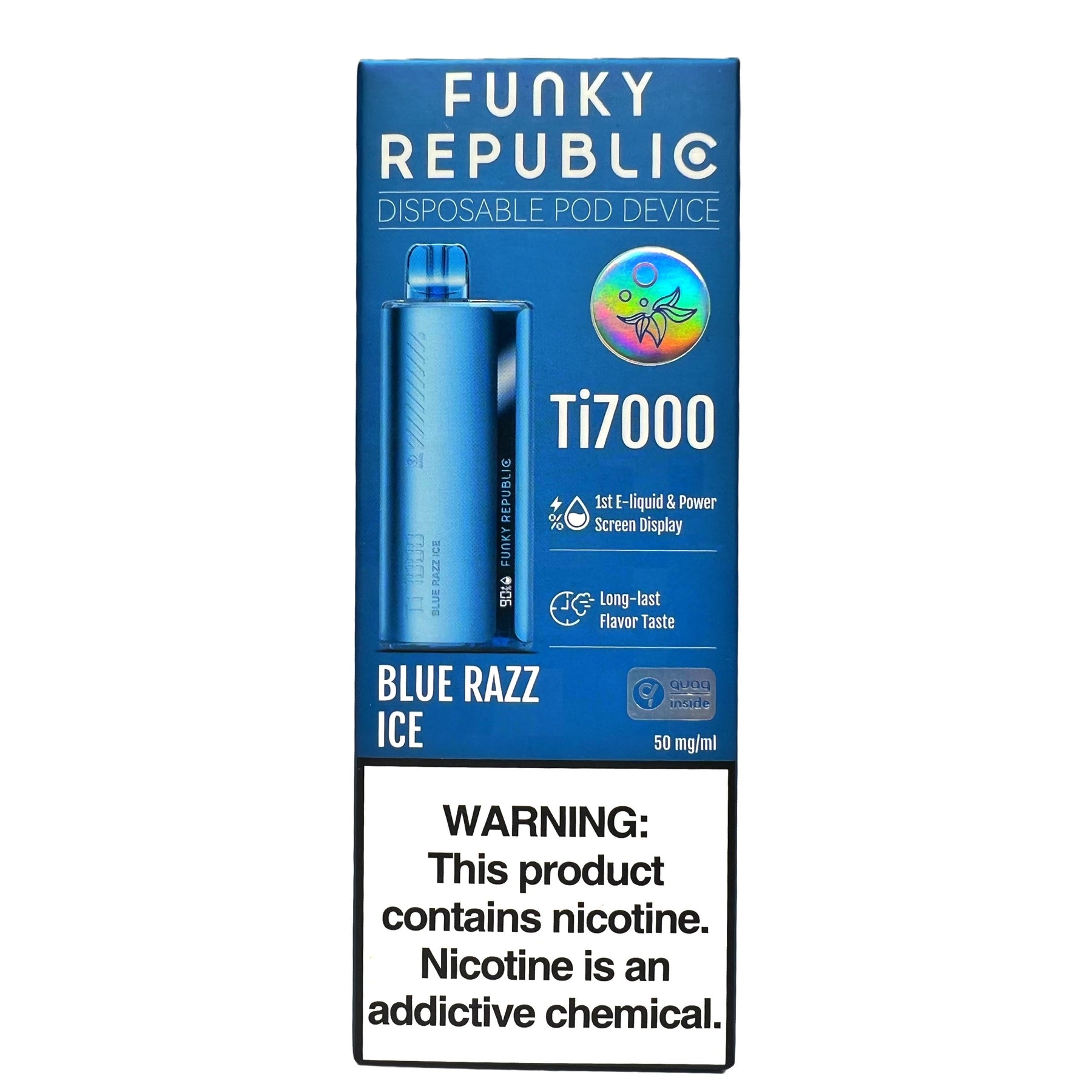 Funky Republic Flavor Blue Razz Ice