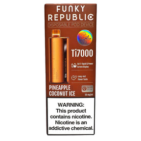 Funky Republic Flavor Pineapple Coconut Ice