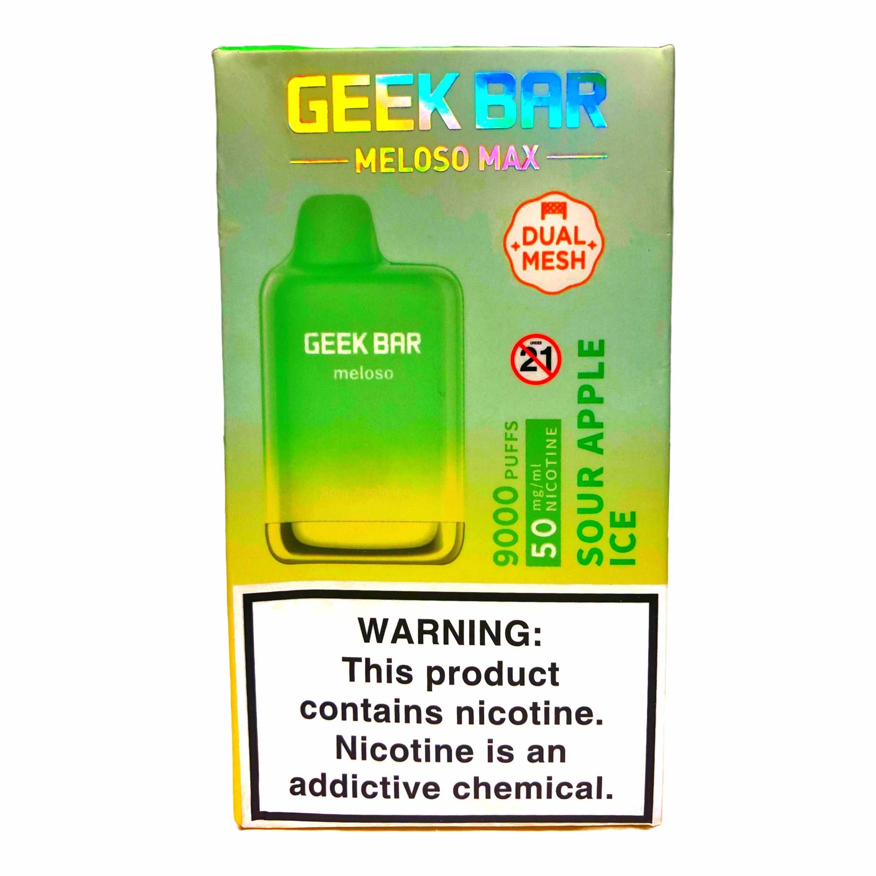 Geek Bar Flavor Sour Apple Ice