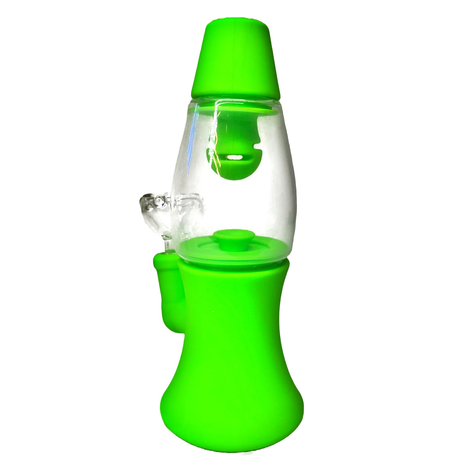 Lava Lamp Bong Green