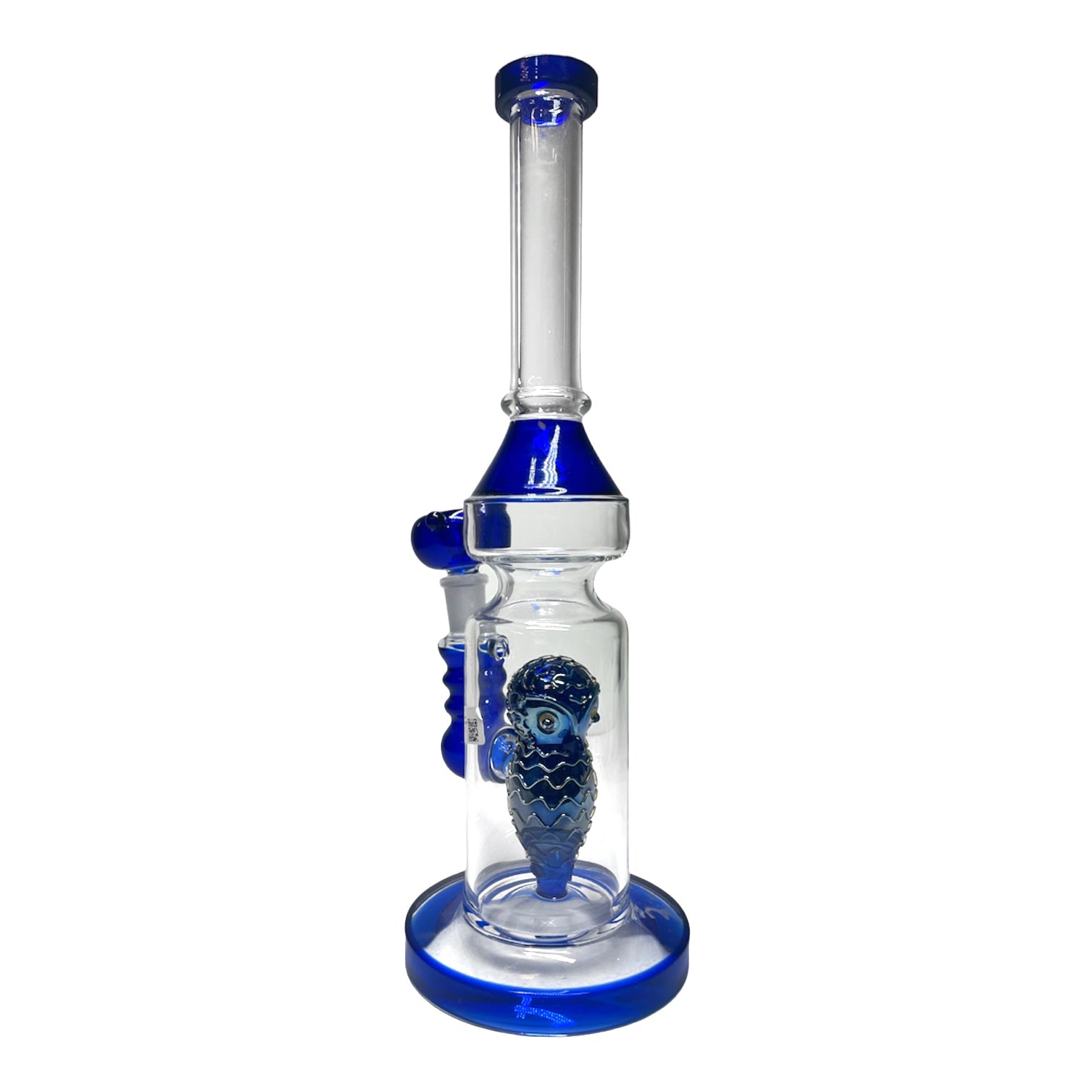 Midnight Owl Bong Blue Color