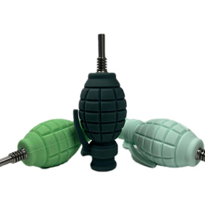 Grenade Nectar Collectors made with silicone