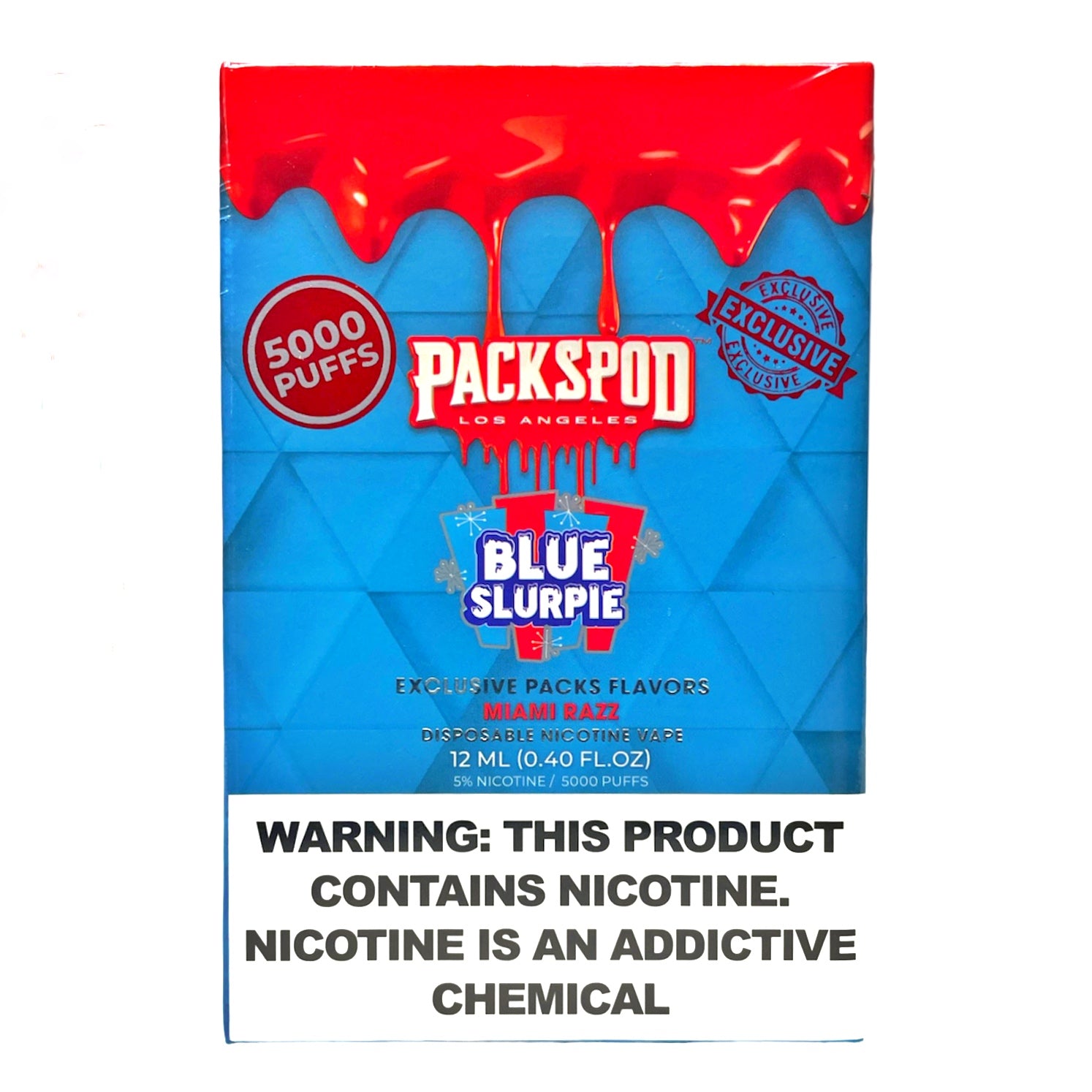     PackSpod Blue Slurpie Flavor