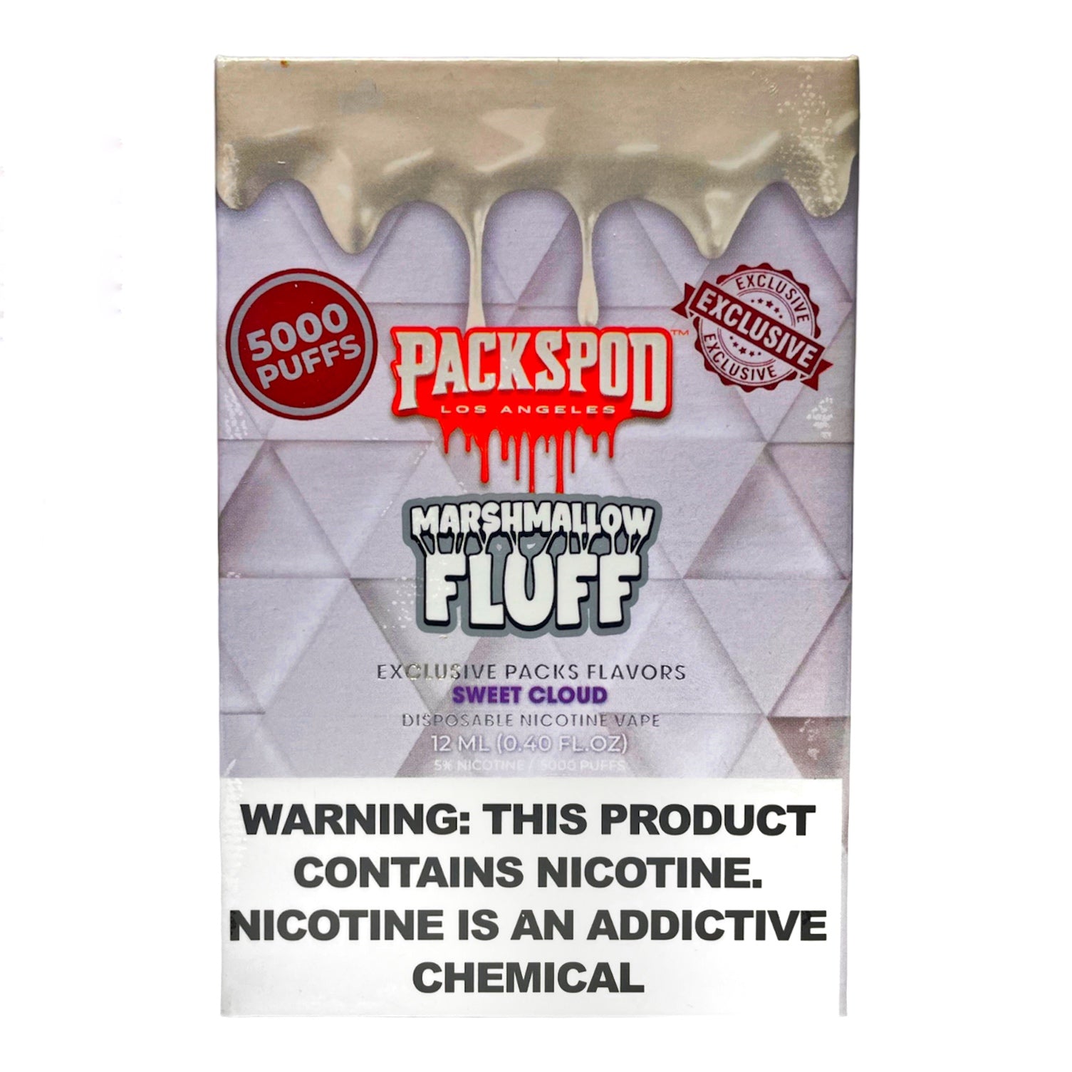 Packspod Mashmallow Fluff Flavor