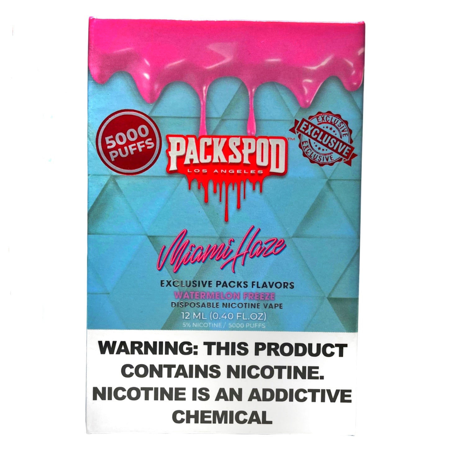 Packspod Miami Haze Flavor