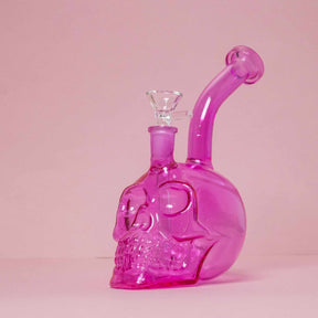 Pink Skull Bong