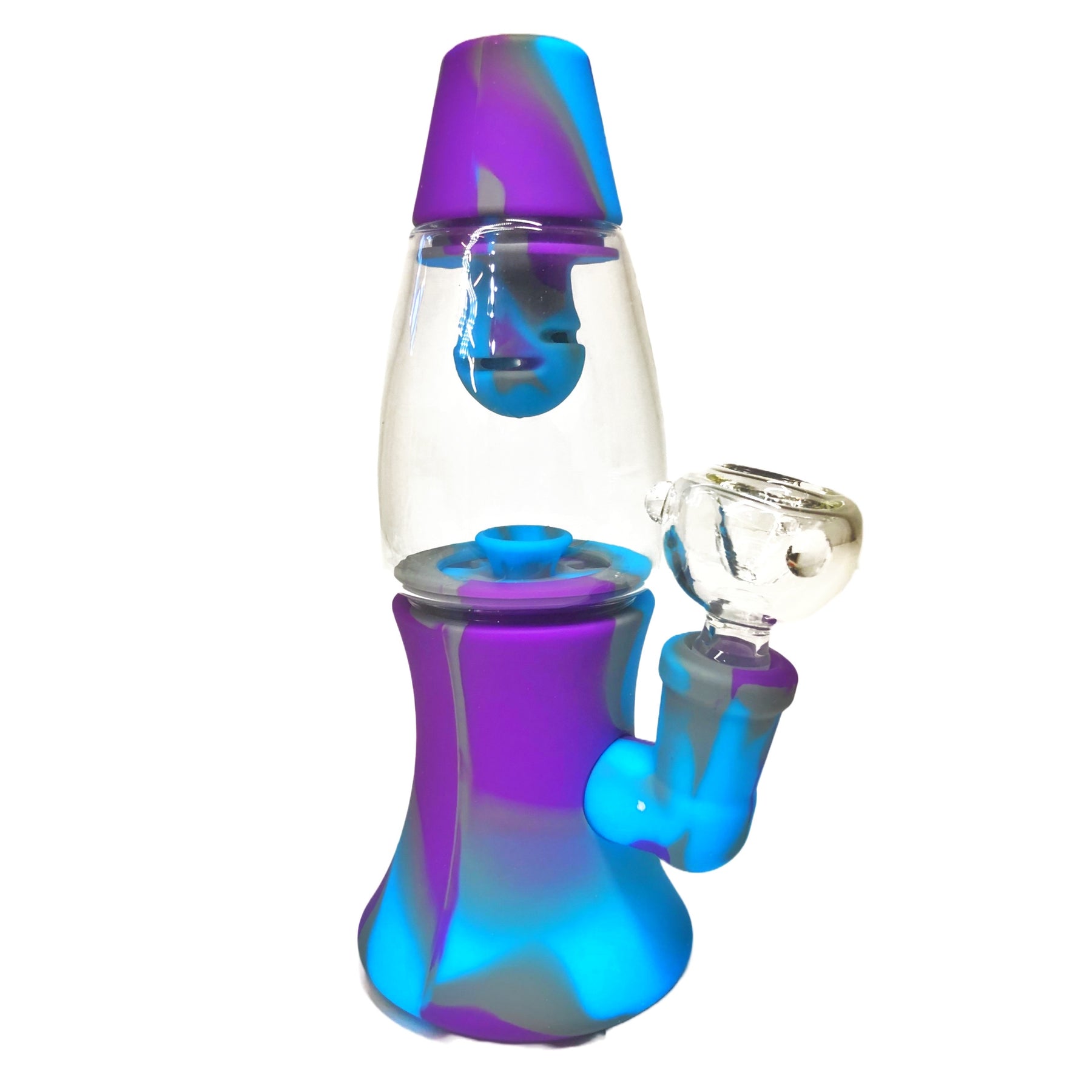     Purple And Light Blue Lava Lamp