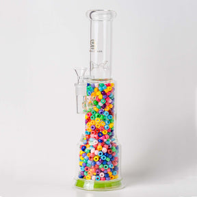 Sense Glass Bong with Rainbow Beads Design