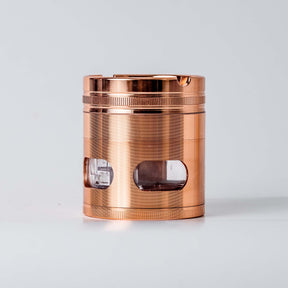 4 Piece 63MM Grinder Rose Gold with Top Ashtray