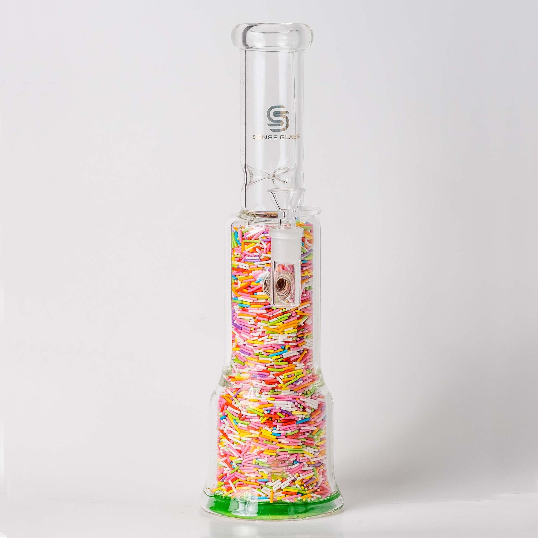 Sense Glass 13 inch Bong with Sprinkles