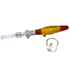 Sense Glass Nectar Collector Yellow Red Colors