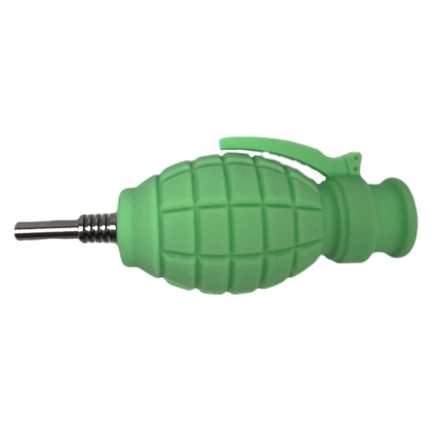 Green Silicone Grenade Nectar Collector