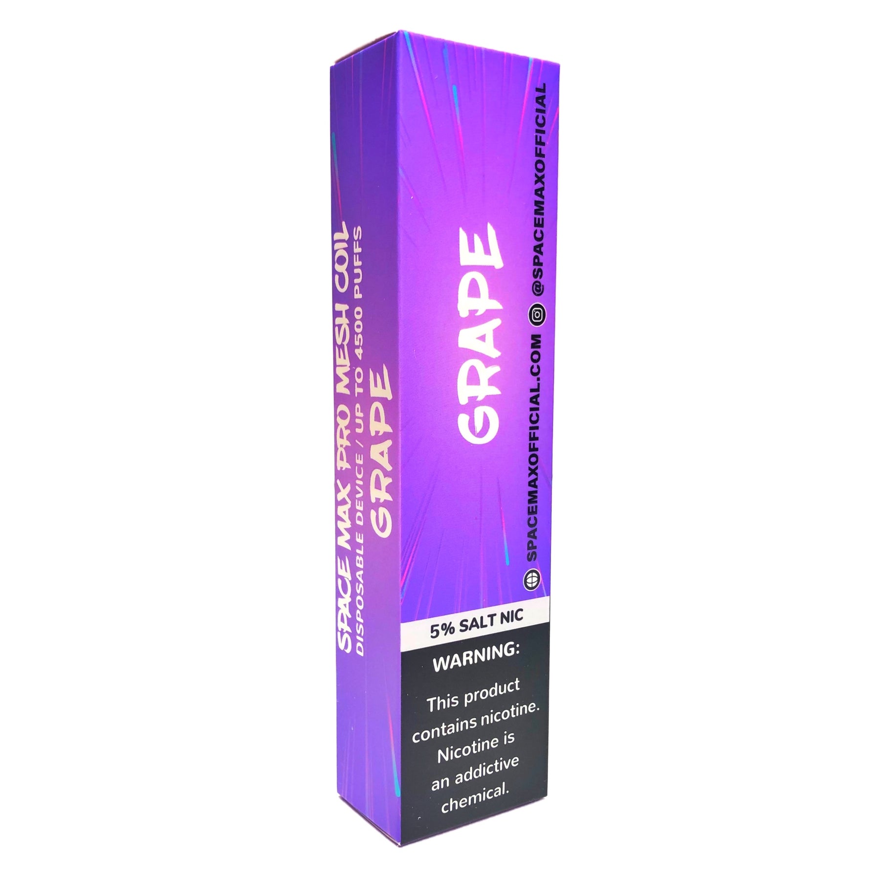 Space Max Grape Flavor