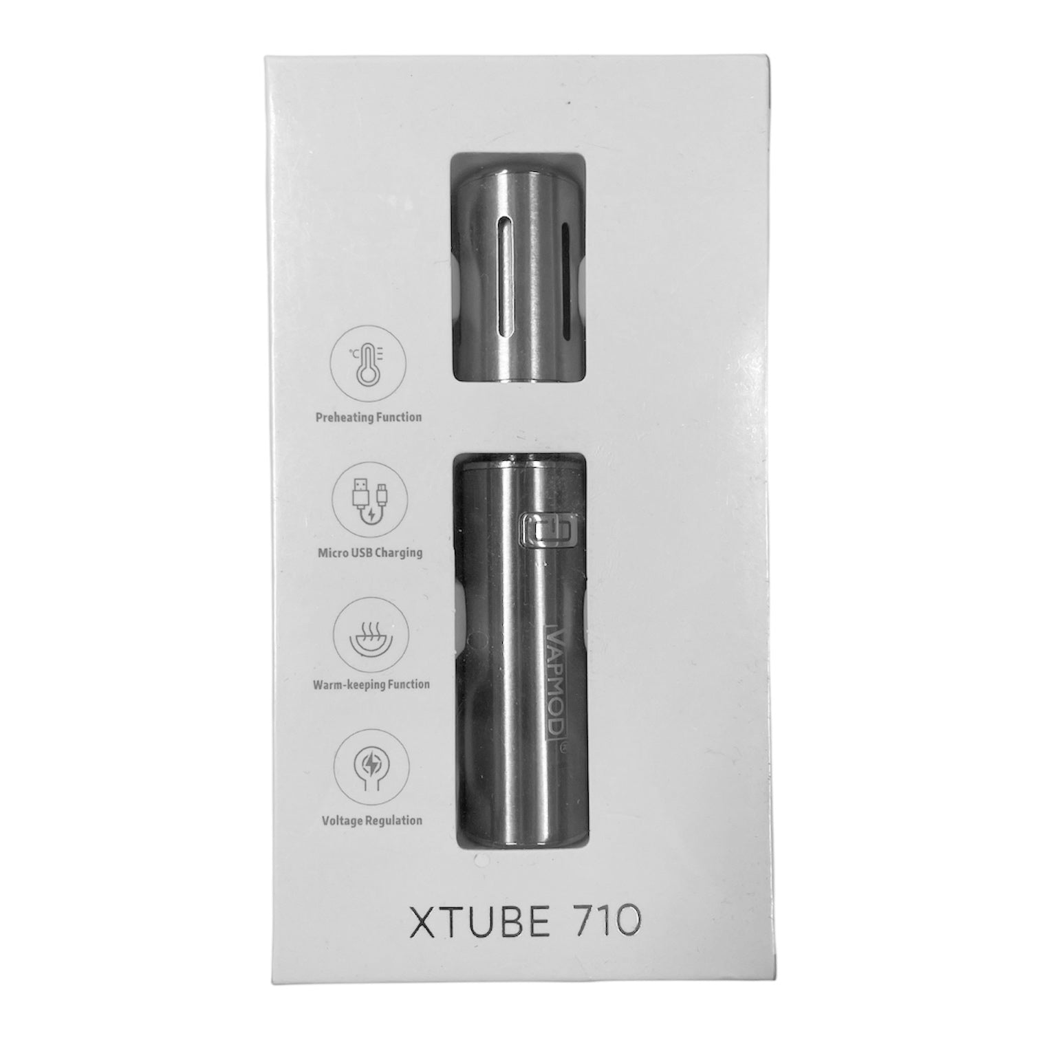 X Tube 710 Battery Silver Color