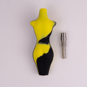 black_yellow_silicone_woman