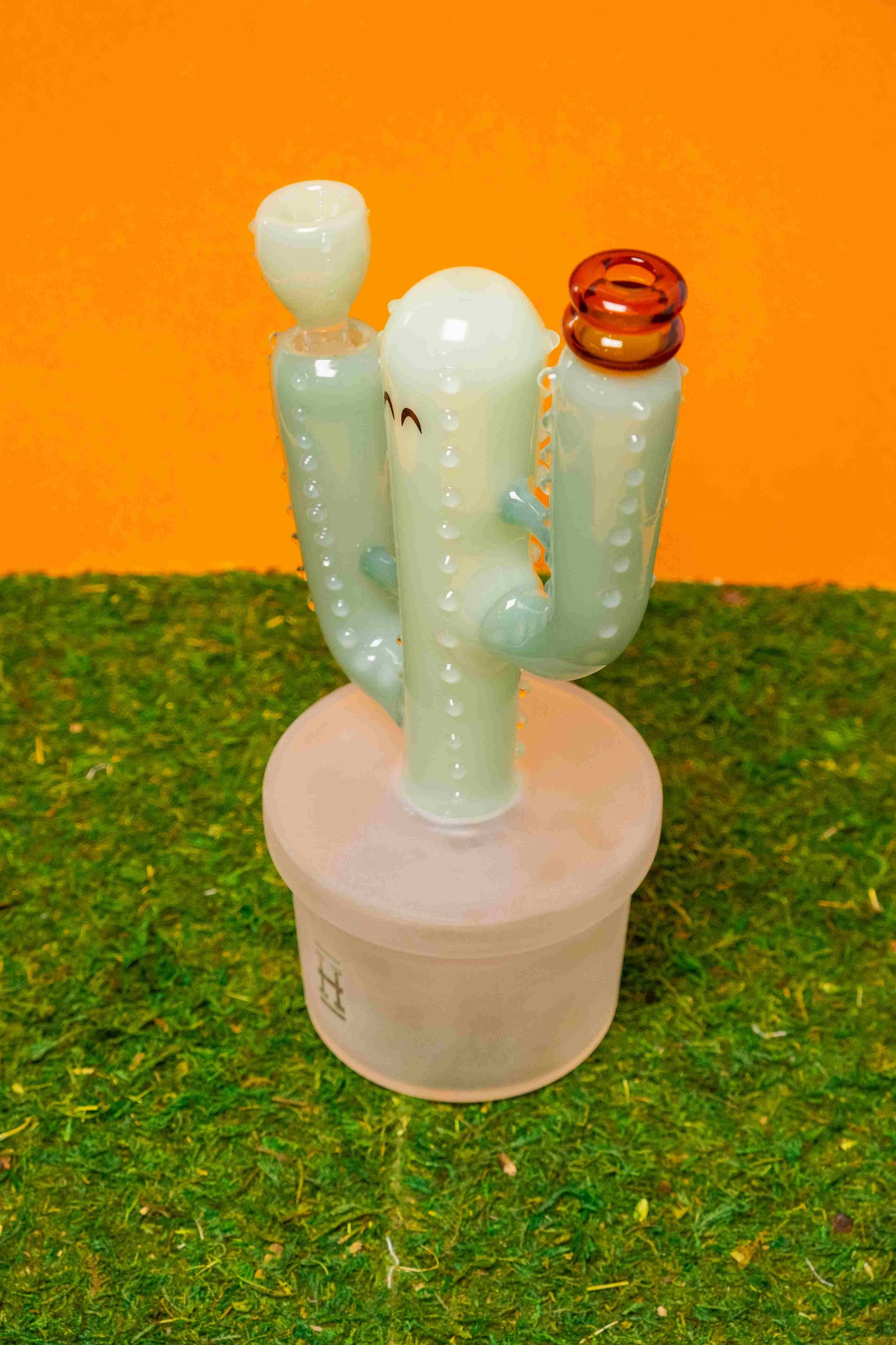 Cactus Bong Side View