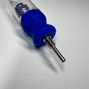 Silicone and Glass Nectar Collectors with Cute Designs