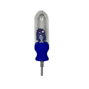 Silicone and Glass Nectar Collectors with Cute Designs