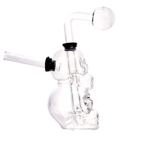 double skull oil burner side