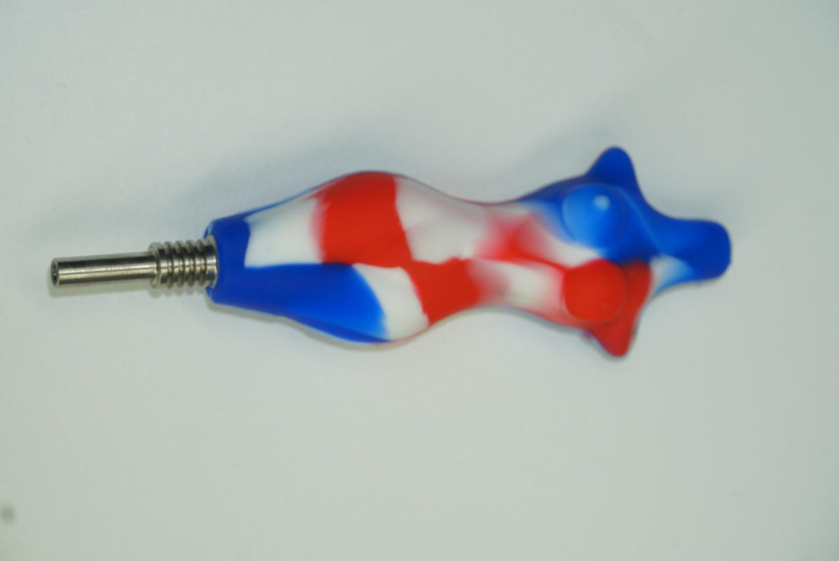 Naked Woman Nectar Collector With Titanium Tip