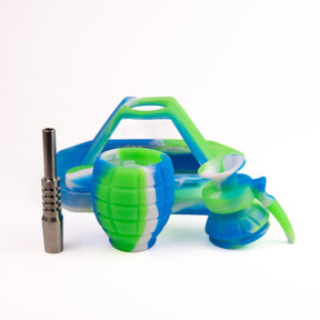 Silicone Grenade Nectar Collector Kit