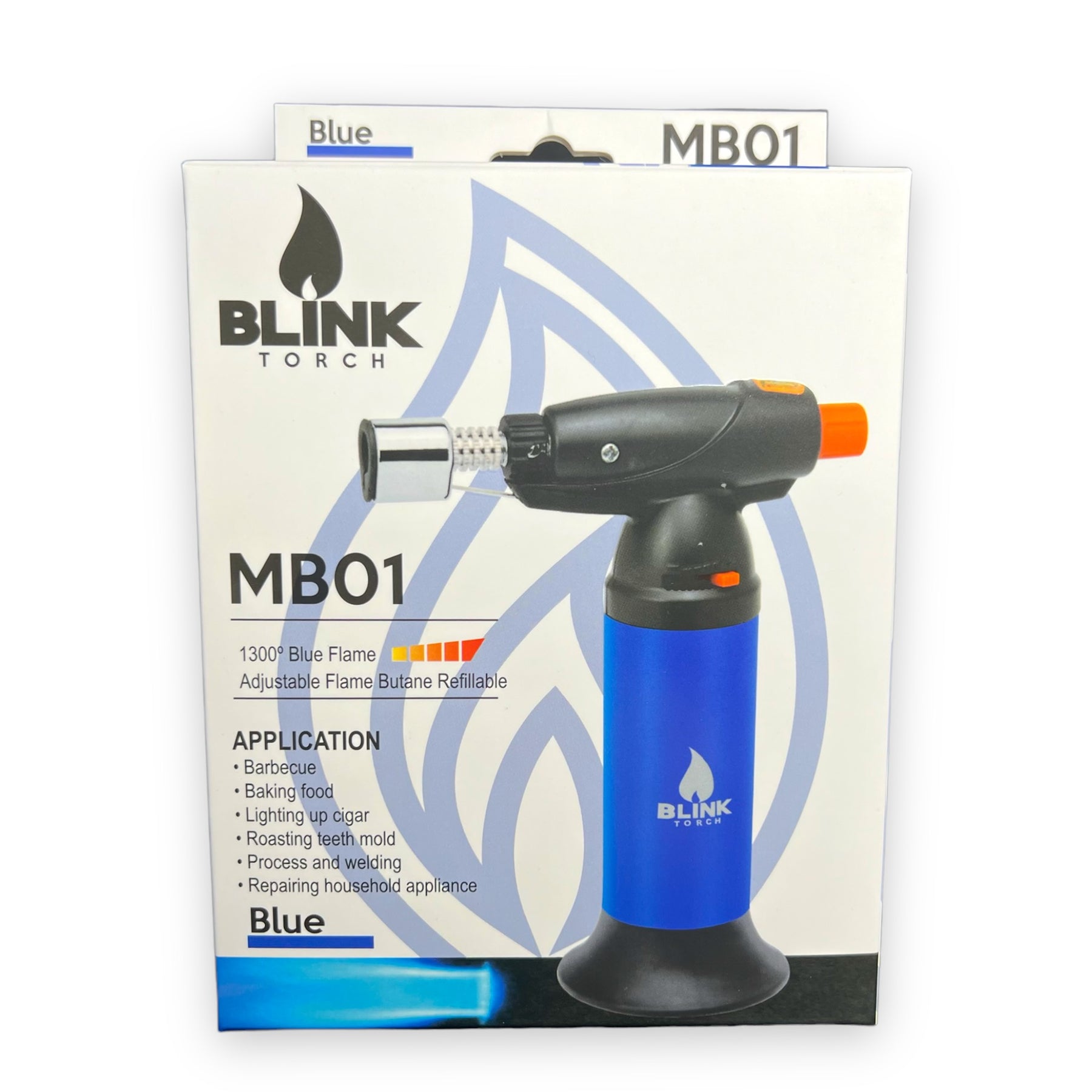 Blink Torch MB01 Butane Blue Lighter 