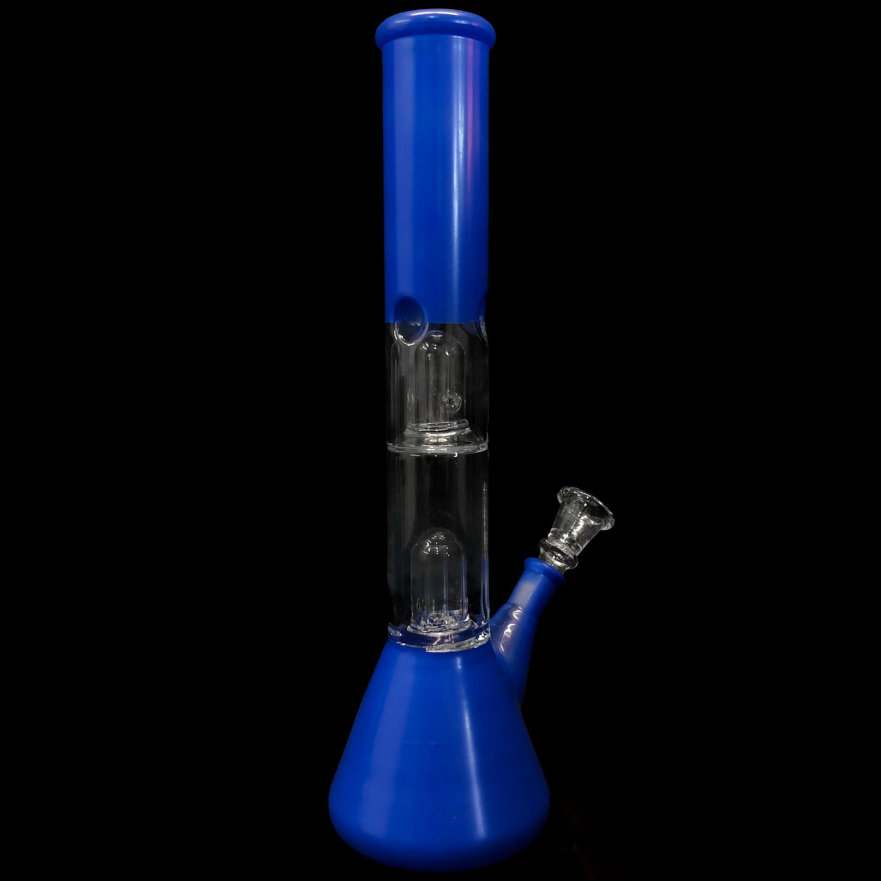 12 inch Bong with Double Inline Percolator - Golden Leaf Shop