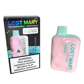 Blue Cotton candy lost mary elf 