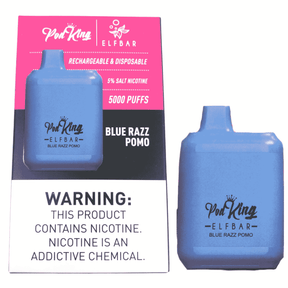 Blue Razz Pomo Flavro Elf Bar