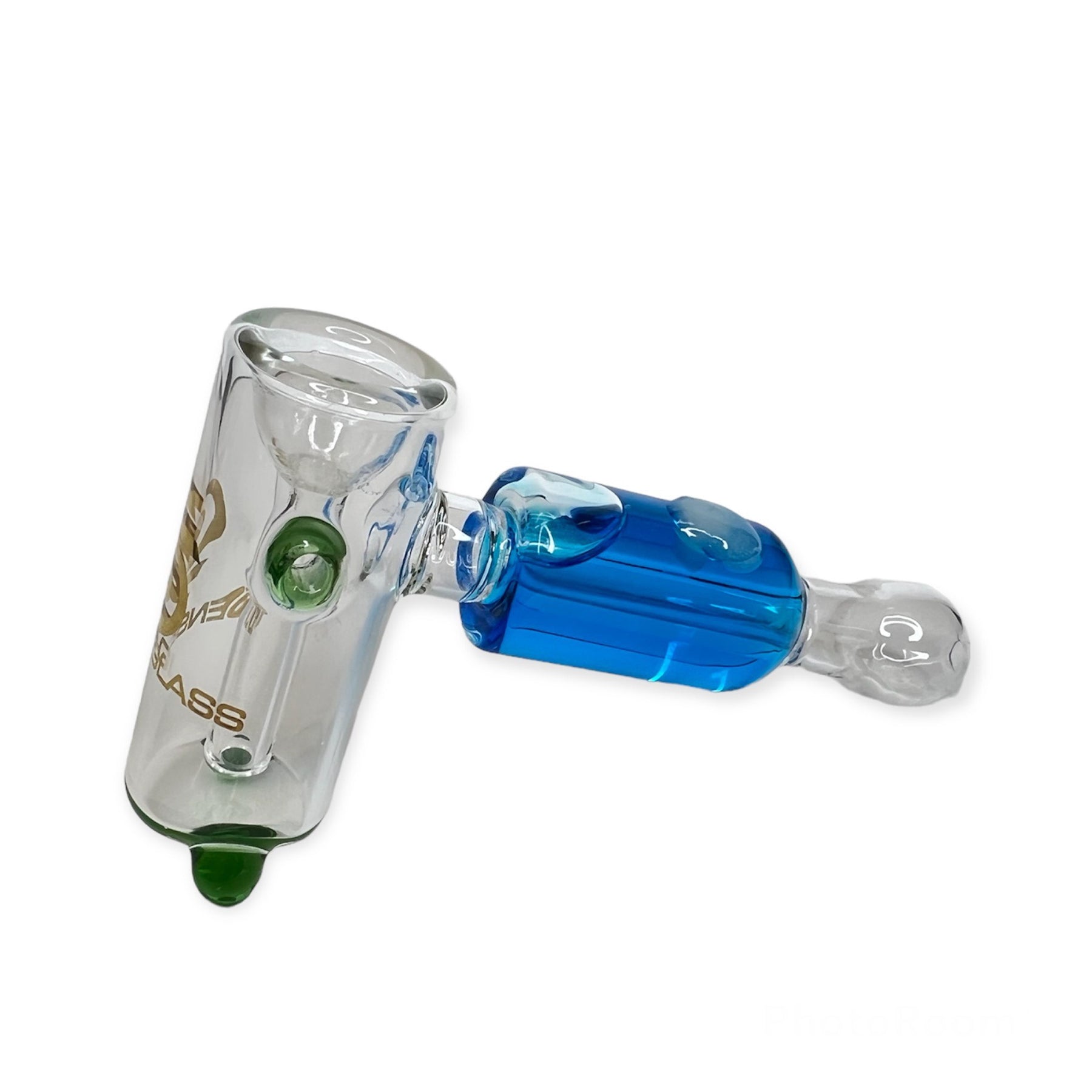 Sense Glass Bubbler 5" with Glycerin - Golden Leaf Shop