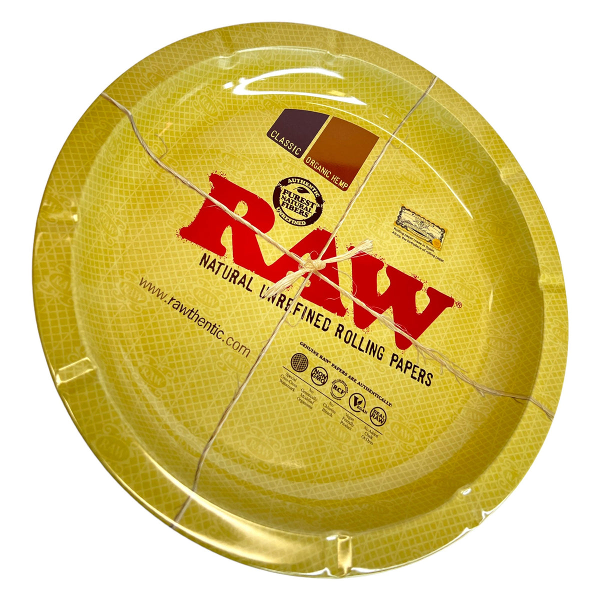 Round Large RAW Rolling Tray