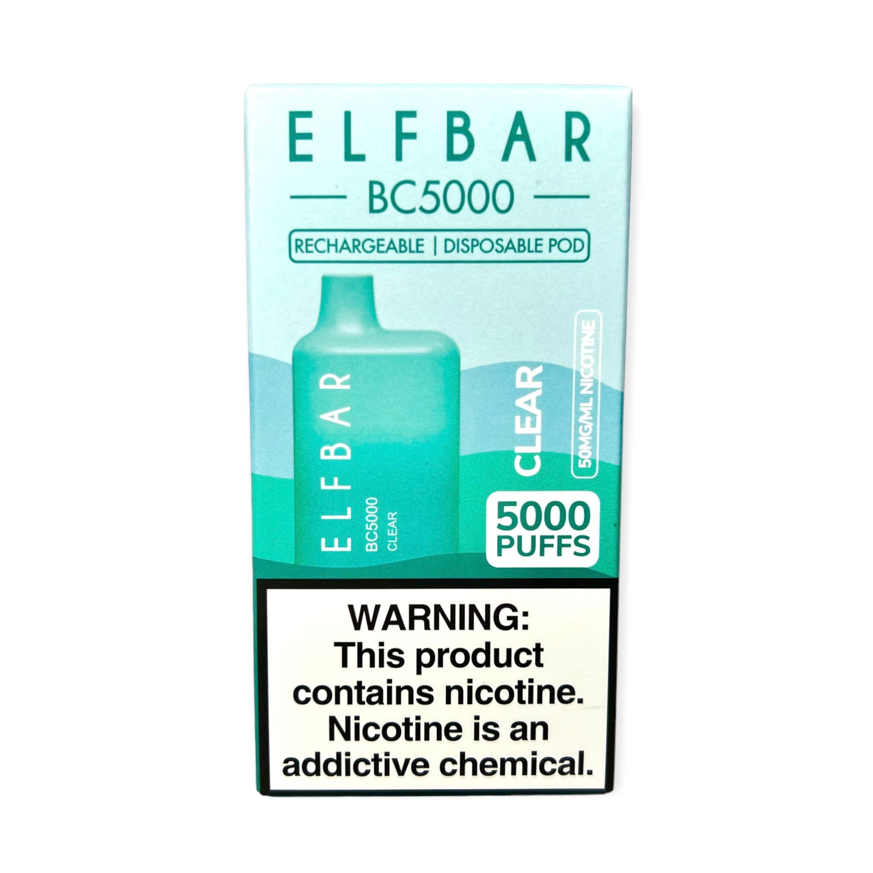 Clear BC5000 Elf Bar Package 