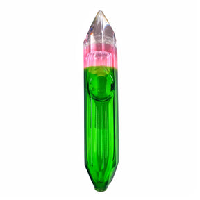 Crystal Pipe Green Color