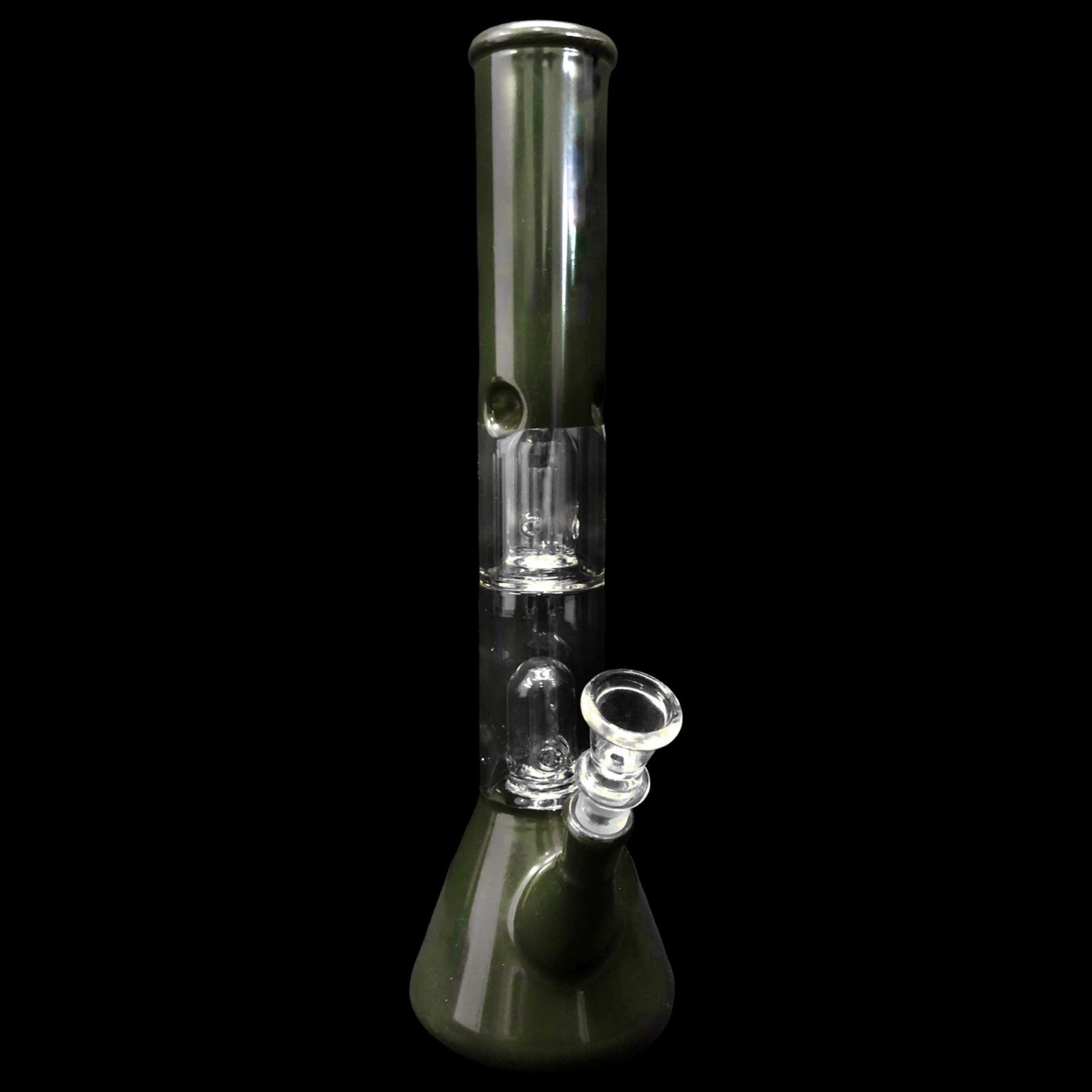 12 inch Bong with Double Inline Percolator - Golden Leaf Shop