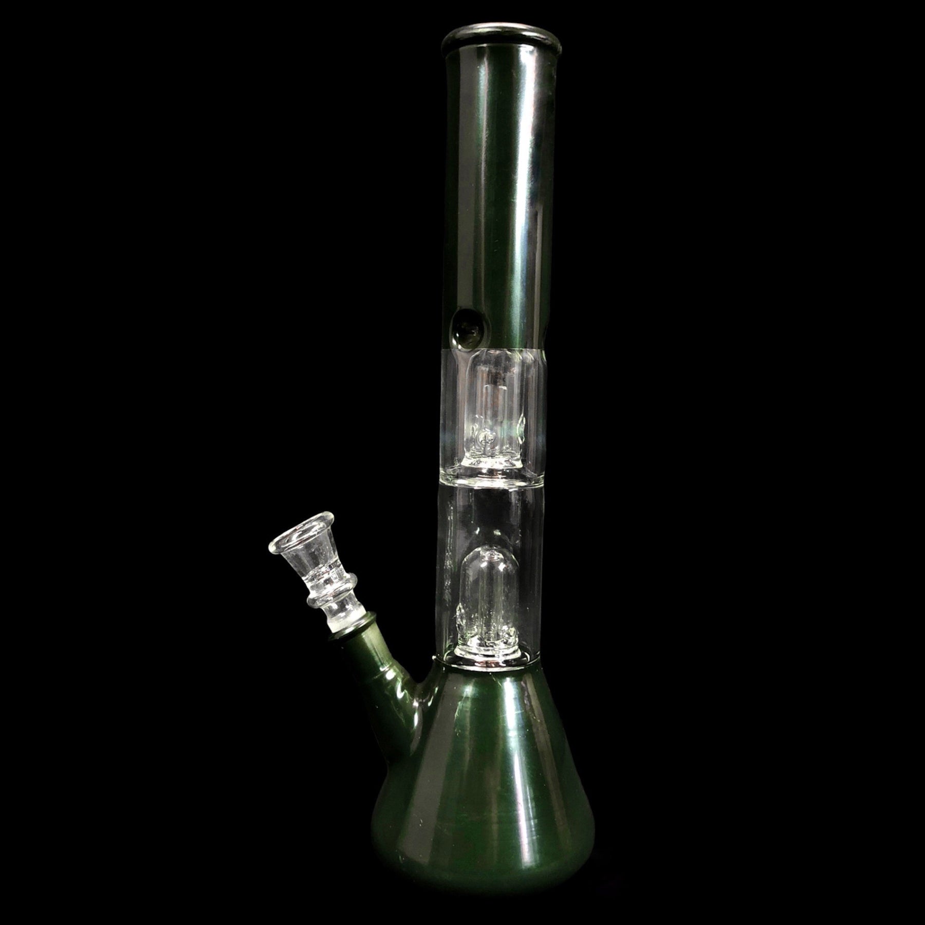 12 inch Bong with Double Inline Percolator - Golden Leaf Shop