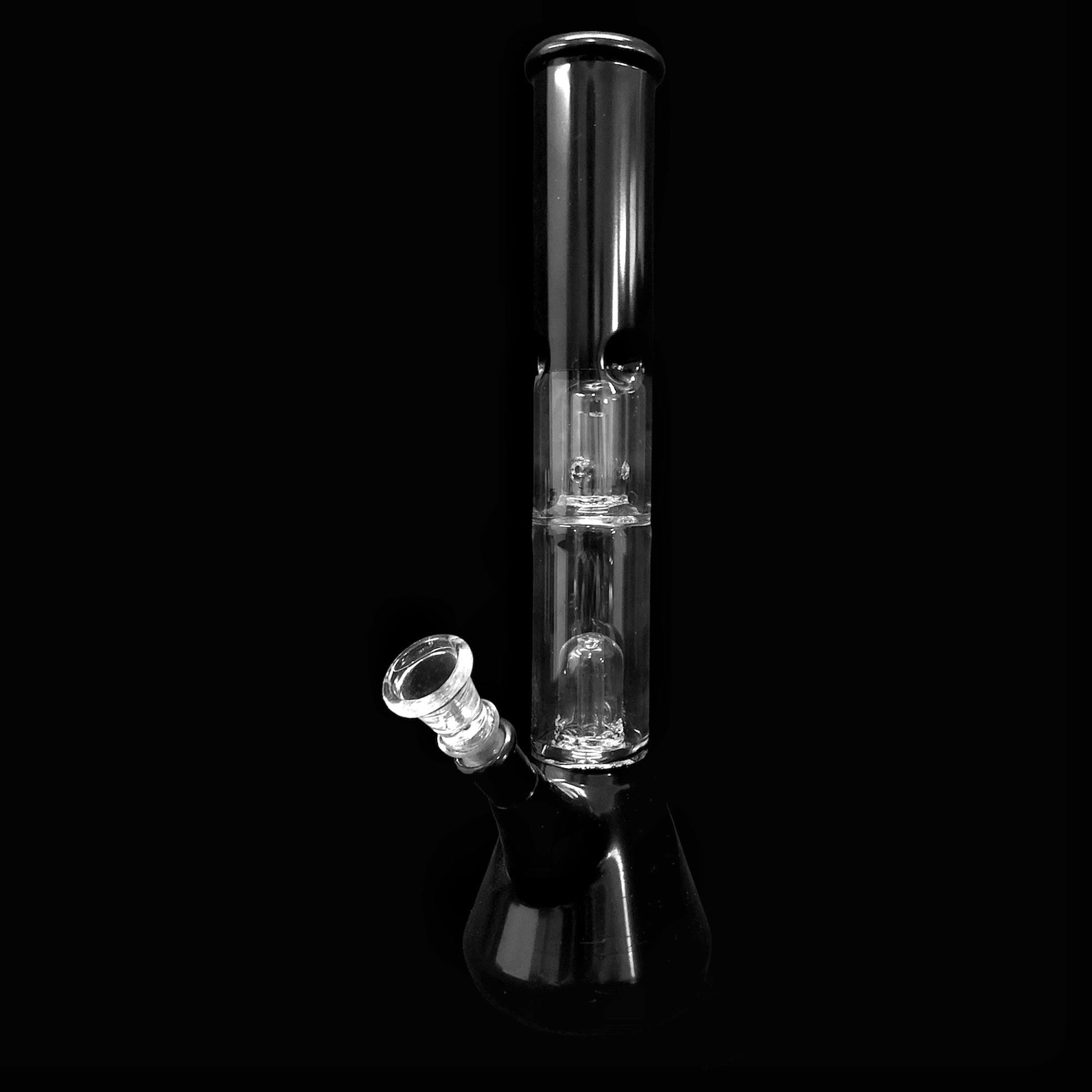 12 inch Bong with Double Inline Percolator - Golden Leaf Shop