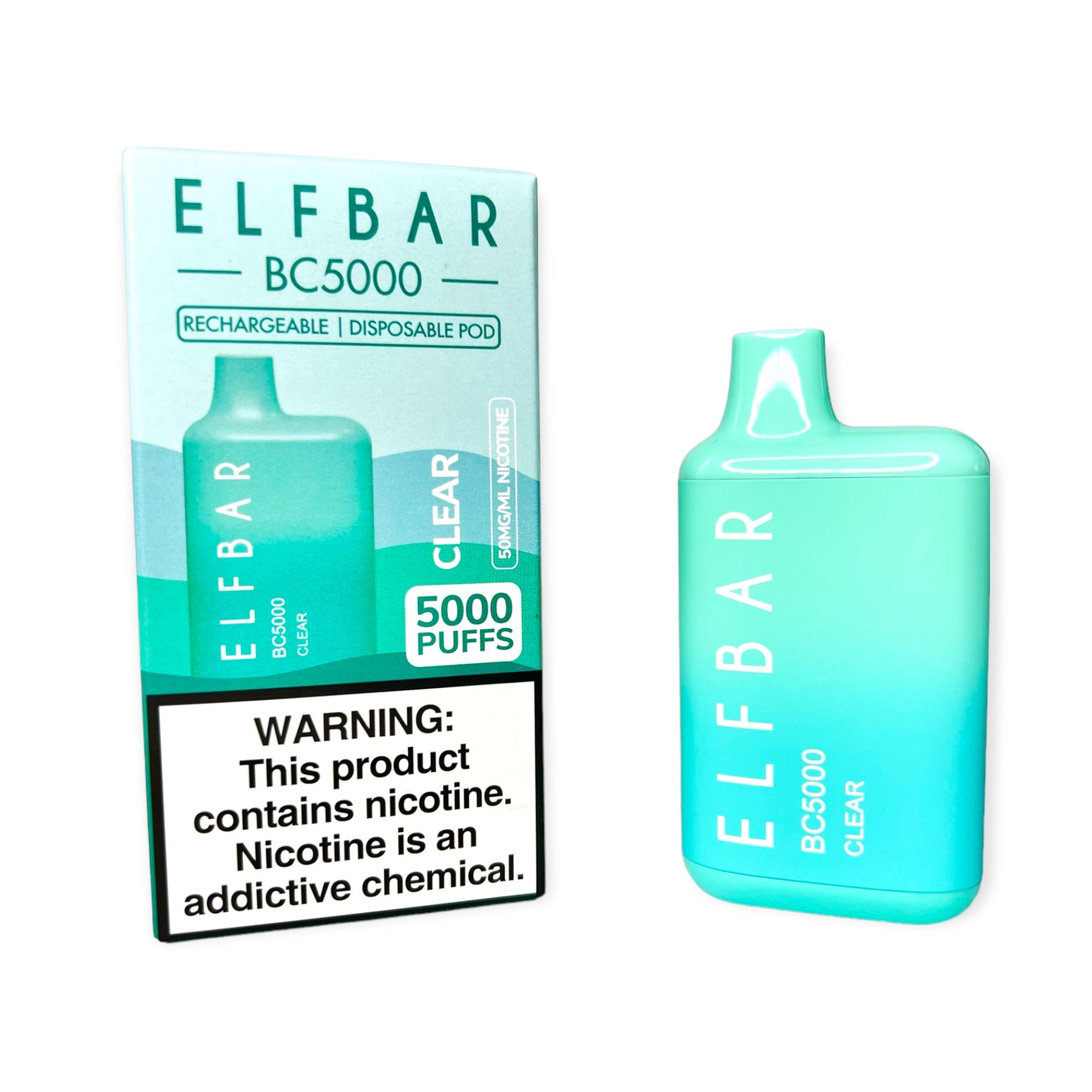 Clear BC5000 ElfBar Device Box