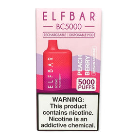 Peach Berry BC5000 Elf Bar Package 